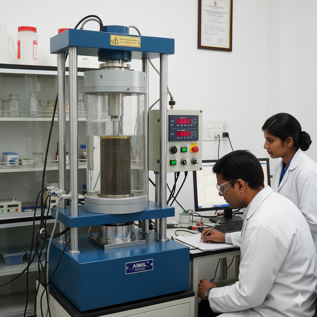 Triaxial Compression Test